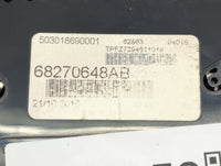 2015 Dodge Dart Instrument Cluster Speedometer Gauges P/N:68270648AB 5550101500 Miles: Fits OEM Used Auto Parts - Oemusedaut