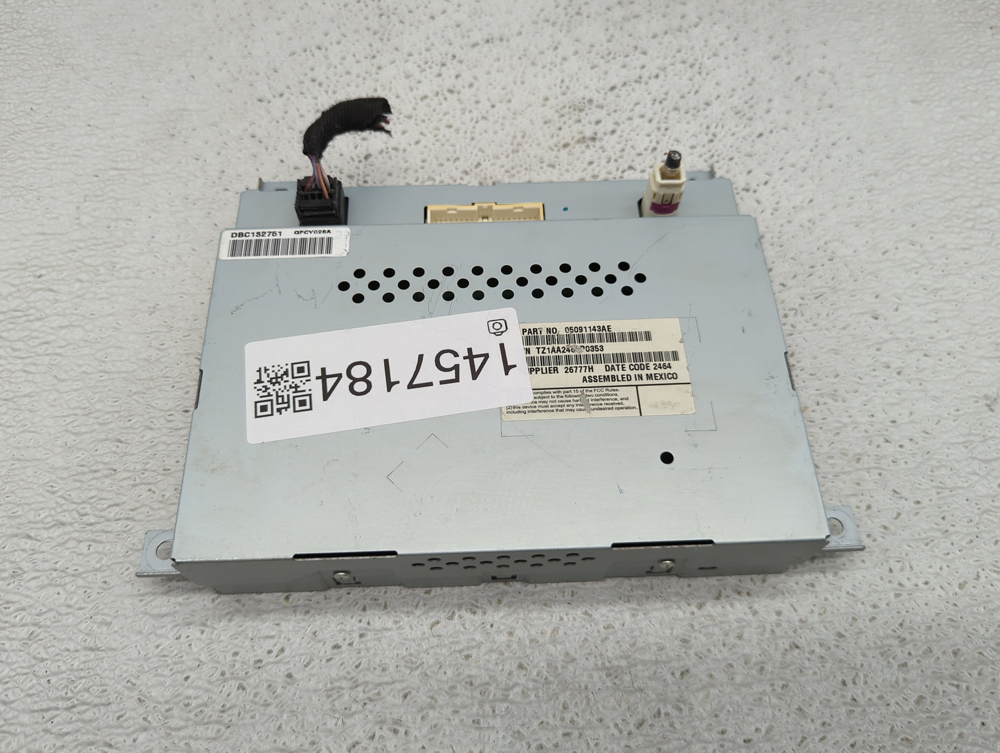 2013-2016 Dodge Dart Information Display Screen - Oemusedautoparts1.com