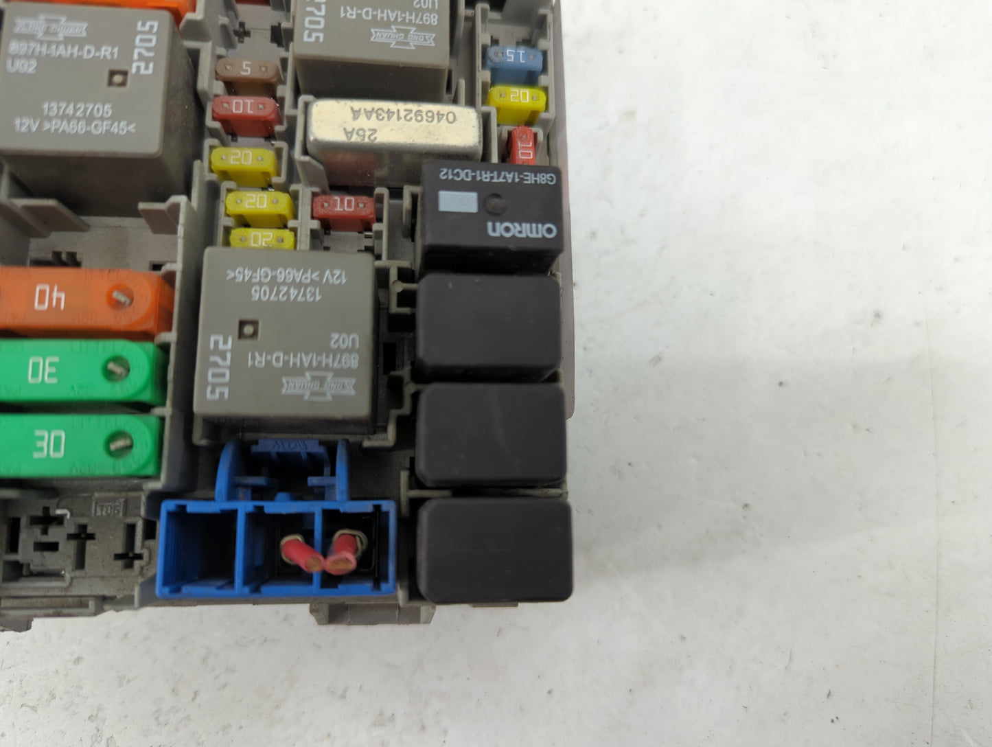 2015-2016 Dodge Dart Fusebox Fuse Box Panel Relay Module P/N:51867698 Fits Fits 2015 2016 OEM Used Auto Parts - Oemusedautop