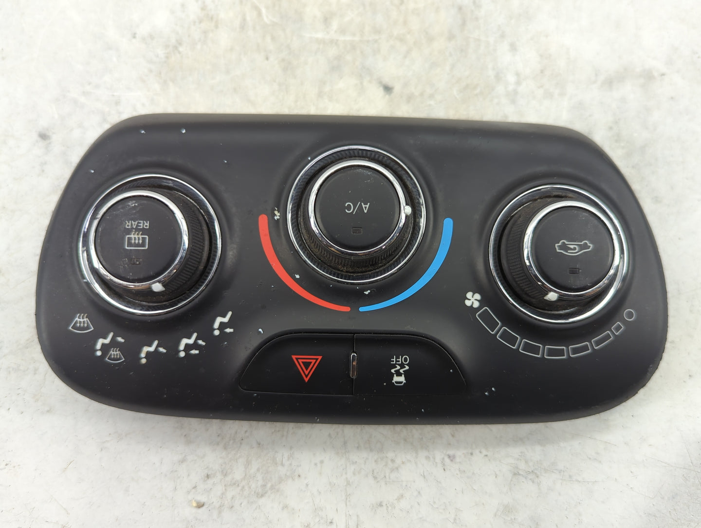 2015 Dodge Dart Climate Control Module Temperature AC/Heater Replacement P/N:1TQ77DX9AI 16428101 Fits OEM Used Auto Parts - 
