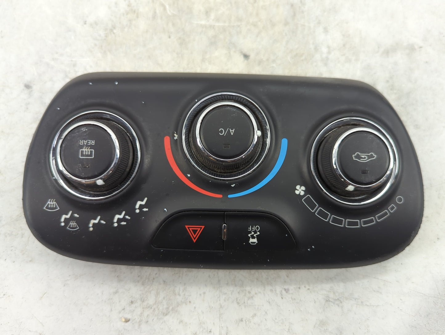 2015 Dodge Dart Climate Control Module Temperature AC/Heater Replacement P/N:1TQ77DX9AI 16428101 Fits OEM Used Auto Parts - 