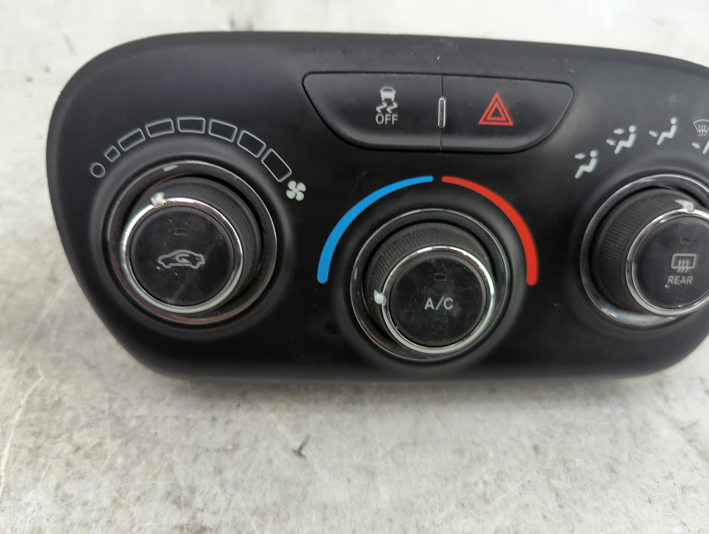 2013-2016 Dodge Dart Climate Control Module Temperature AC/Heater Replacement P/N:5MD15DX9AI Fits Fits 2013 2014 2015 2016 O