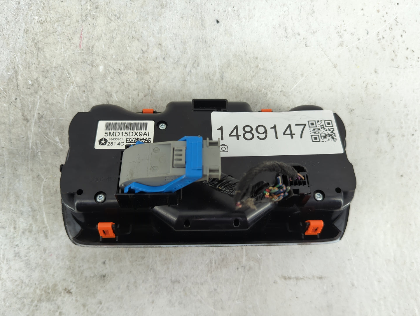 2013-2016 Dodge Dart Climate Control Module Temperature AC/Heater Replacement P/N:5MD15DX9AI Fits Fits 2013 2014 2015 2016 O
