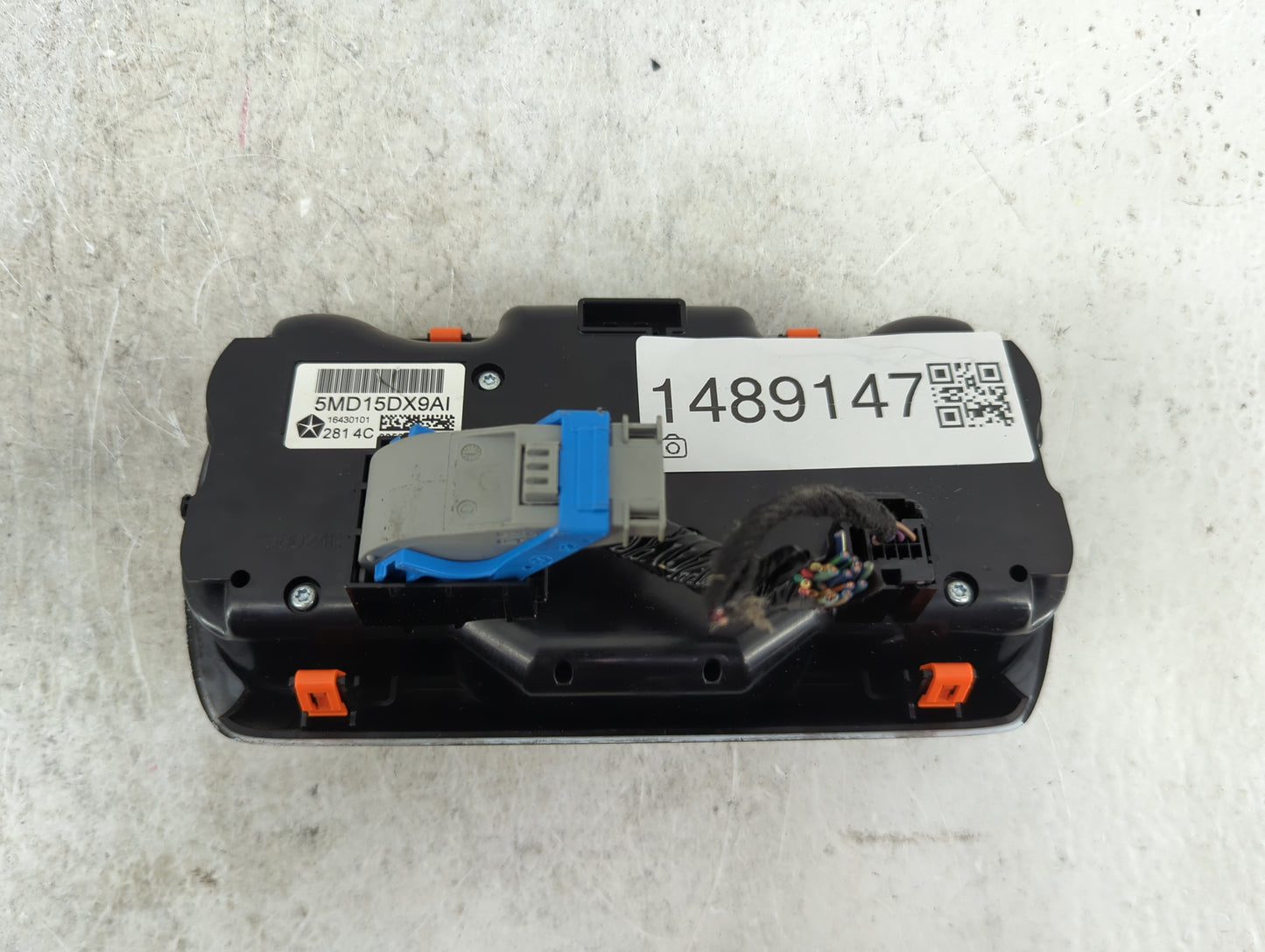 2013-2016 Dodge Dart Climate Control Module Temperature AC/Heater Replacement P/N:5MD15DX9AI Fits Fits 2013 2014 2015 2016 O
