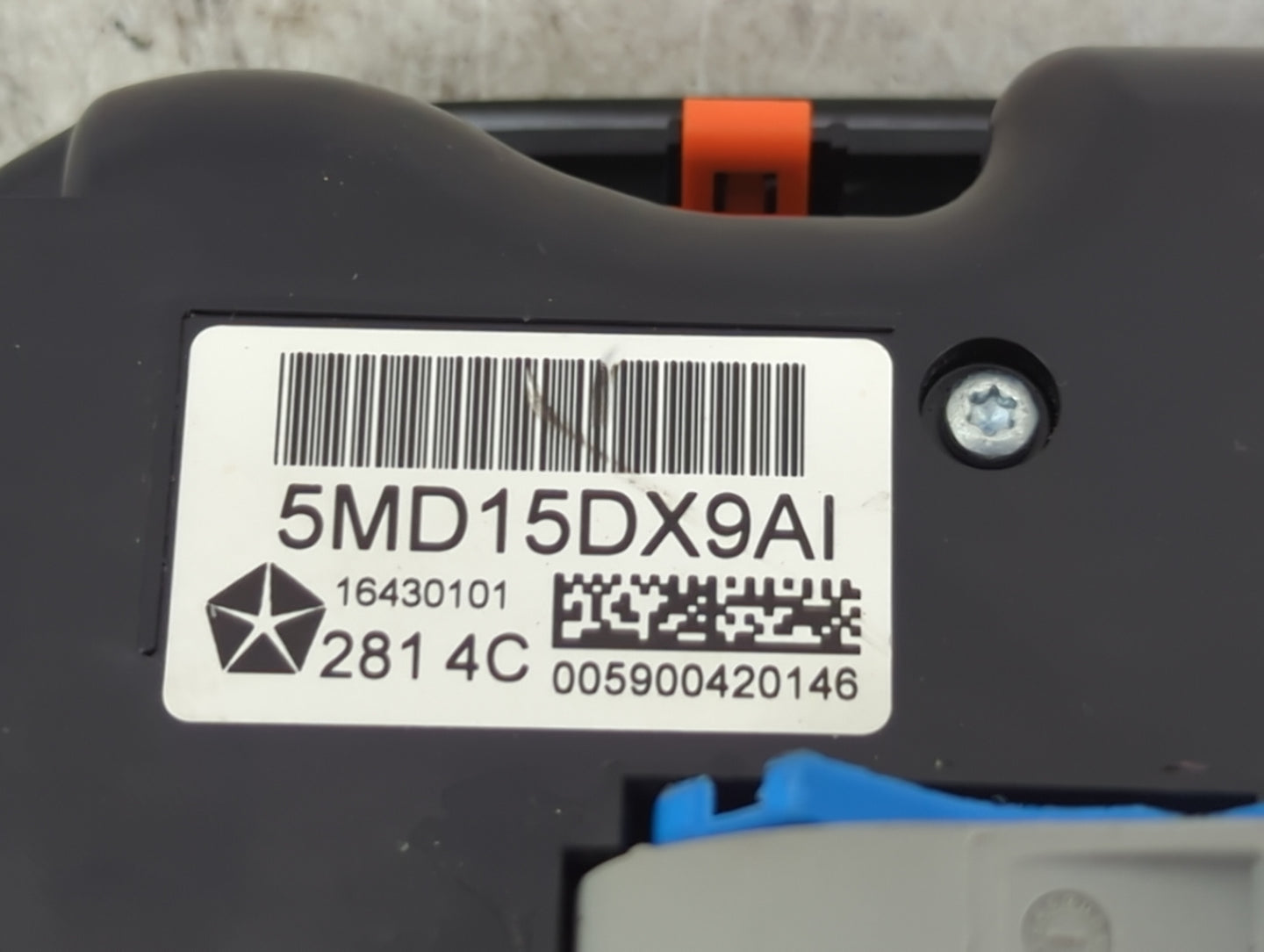 2013-2016 Dodge Dart Climate Control Module Temperature AC/Heater Replacement P/N:5MD15DX9AI Fits Fits 2013 2014 2015 2016 O