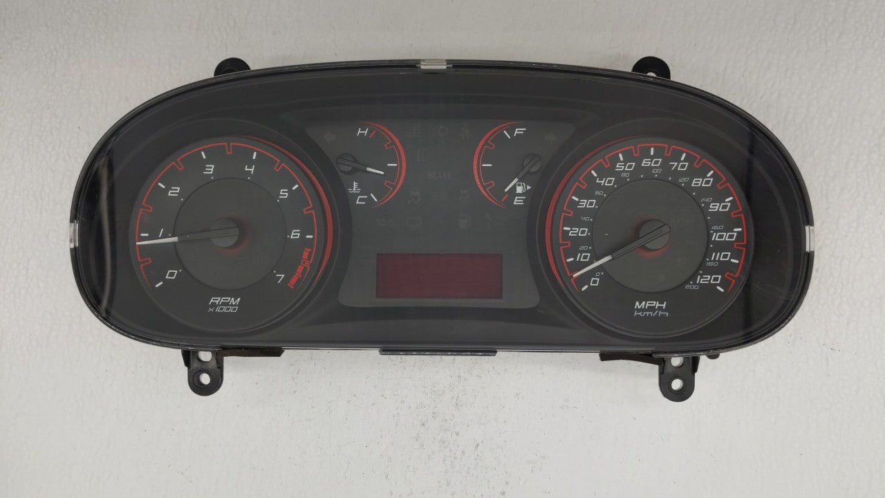 2015 Dodge Dart Instrument Cluster Speedometer Gauges P/N:M9-5LWH4R M9-5FG14R, 68242886AC, 68242888AC Fits OEM Used Auto Par