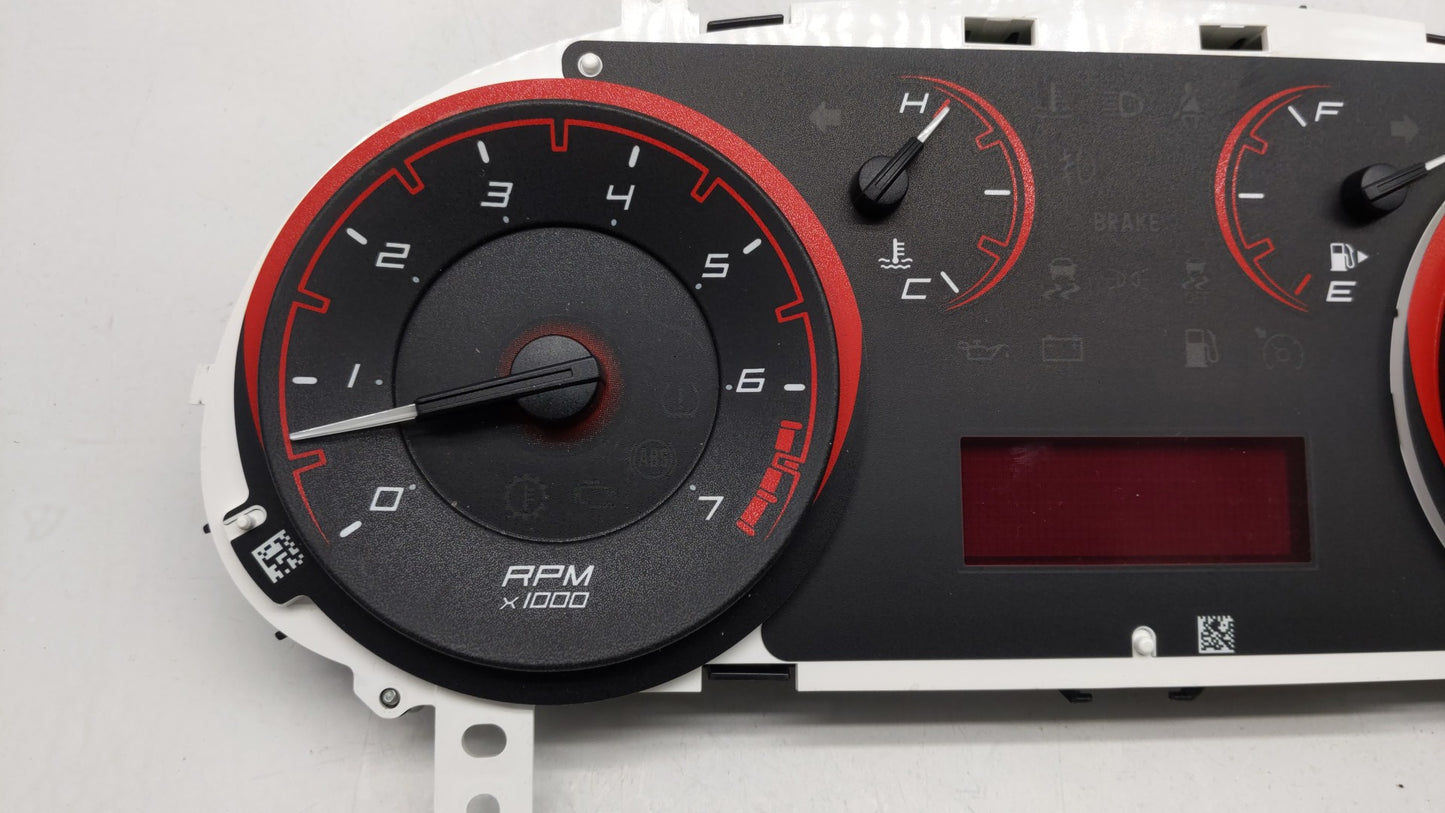 2015 Dodge Dart Instrument Cluster Speedometer Gauges P/N:M9-5LWH4R M9-5FG14R, 68242886AC, 68242888AC Fits OEM Used Auto Par