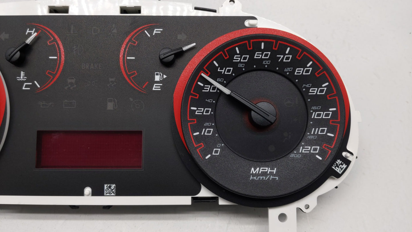 2015 Dodge Dart Instrument Cluster Speedometer Gauges P/N:M9-5LWH4R M9-5FG14R, 68242886AC, 68242888AC Fits OEM Used Auto Par