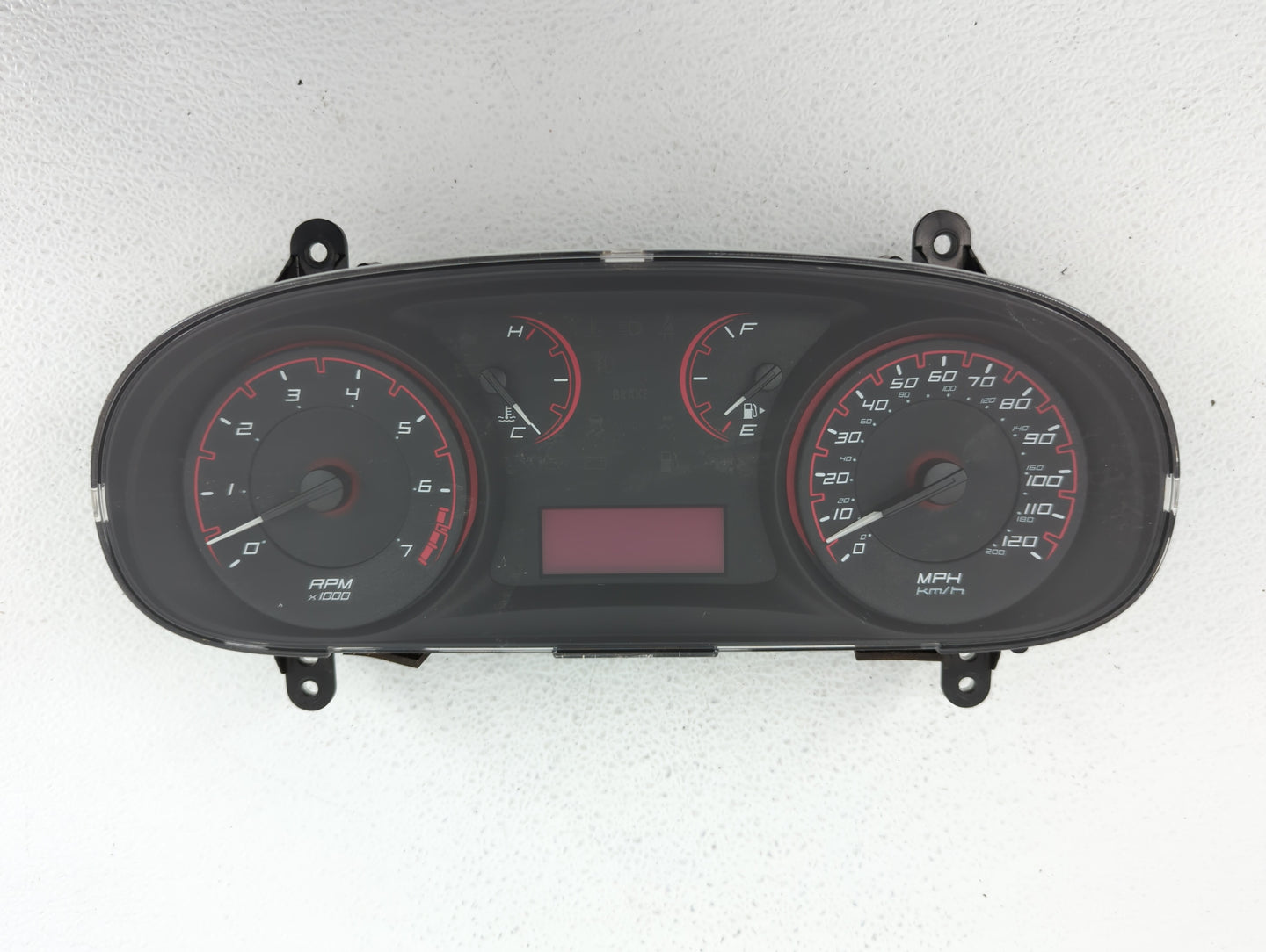 2015 Dodge Dart Instrument Cluster Speedometer Gauges P/N:M9-5LWH4R M9-5FG14R, 68242886AC, 68242888AC Fits OEM Used Auto Par