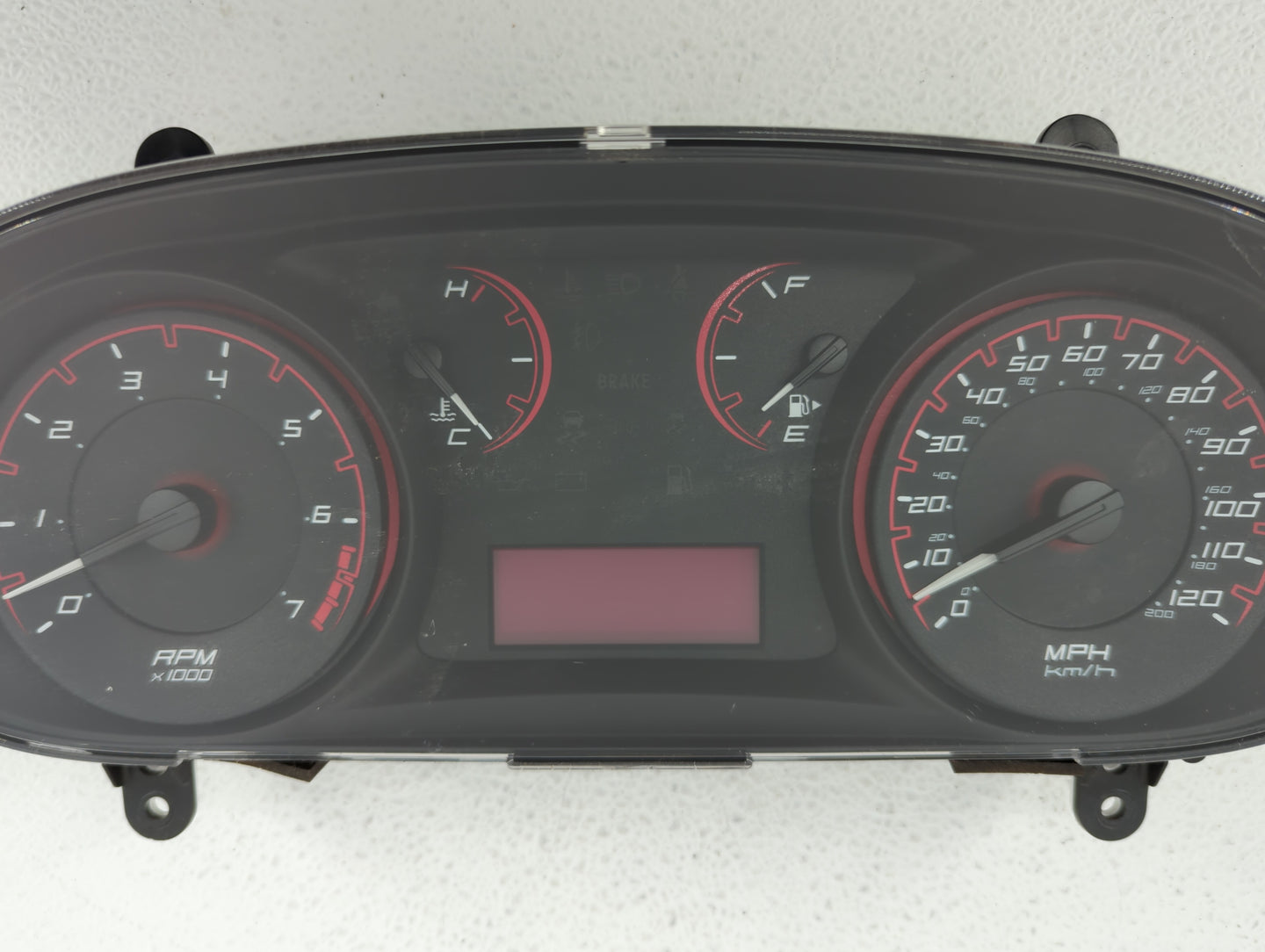 2015 Dodge Dart Instrument Cluster Speedometer Gauges P/N:M9-5LWH4R M9-5FG14R, 68242886AC, 68242888AC Fits OEM Used Auto Par