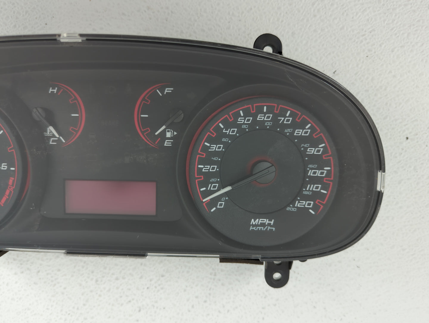 2015 Dodge Dart Instrument Cluster Speedometer Gauges P/N:M9-5LWH4R M9-5FG14R, 68242886AC, 68242888AC Fits OEM Used Auto Par