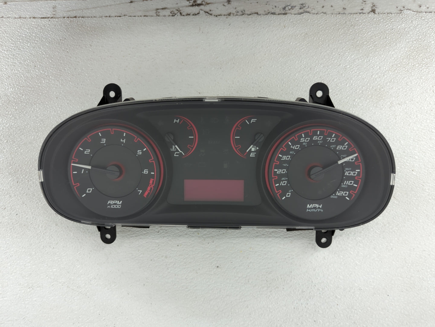 2015 Dodge Dart Instrument Cluster Speedometer Gauges P/N:M9-5LWH4R M9-5FG14R, 68242886AC, 68242888AC Fits OEM Used Auto Par