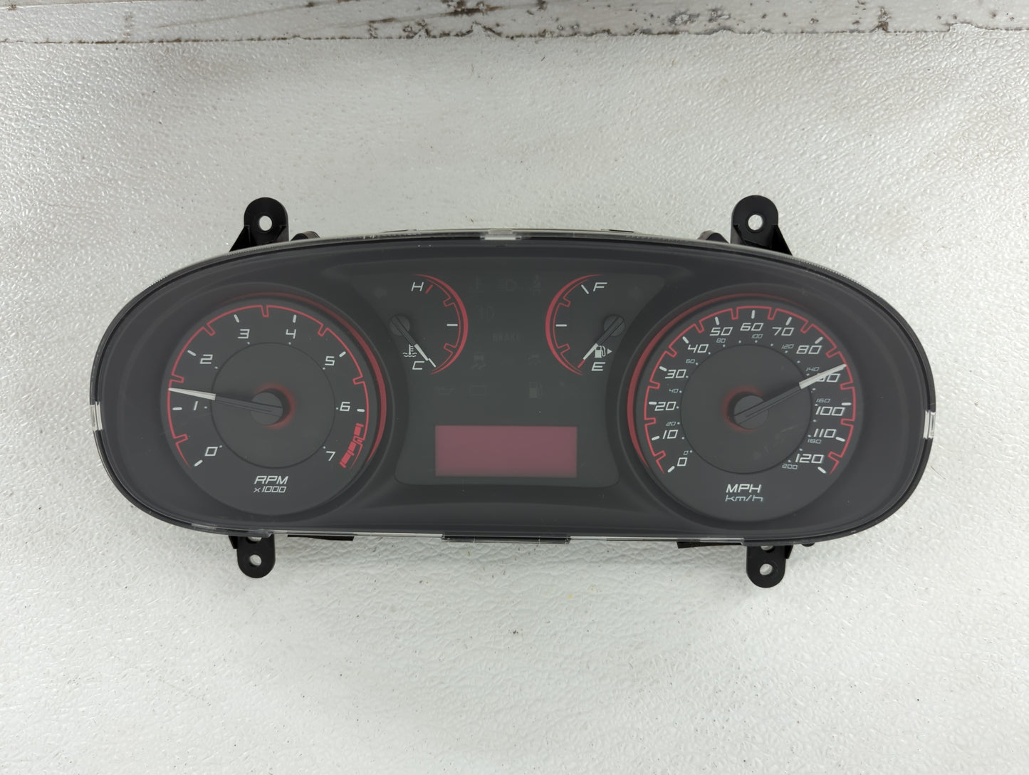 2015 Dodge Dart Instrument Cluster Speedometer Gauges P/N:M9-5LWH4R M9-5FG14R, 68242886AC, 68242888AC Fits OEM Used Auto Par