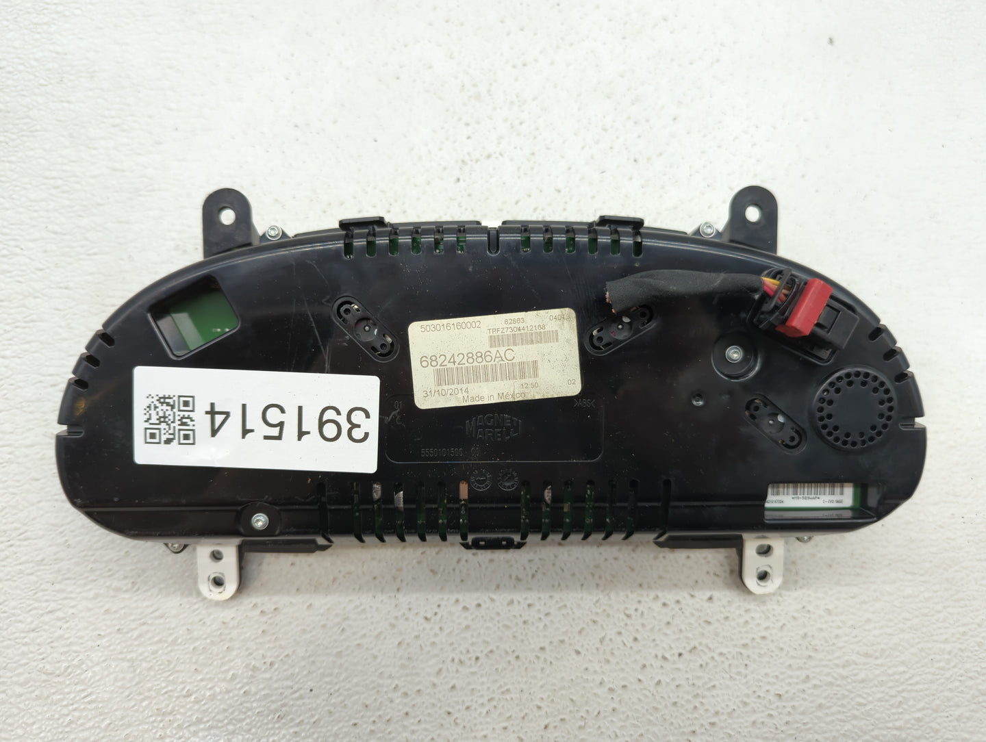 2015 Dodge Dart Instrument Cluster Speedometer Gauges P/N:M9-5LWH4R M9-5FG14R, 68242886AC, 68242888AC Fits OEM Used Auto Par