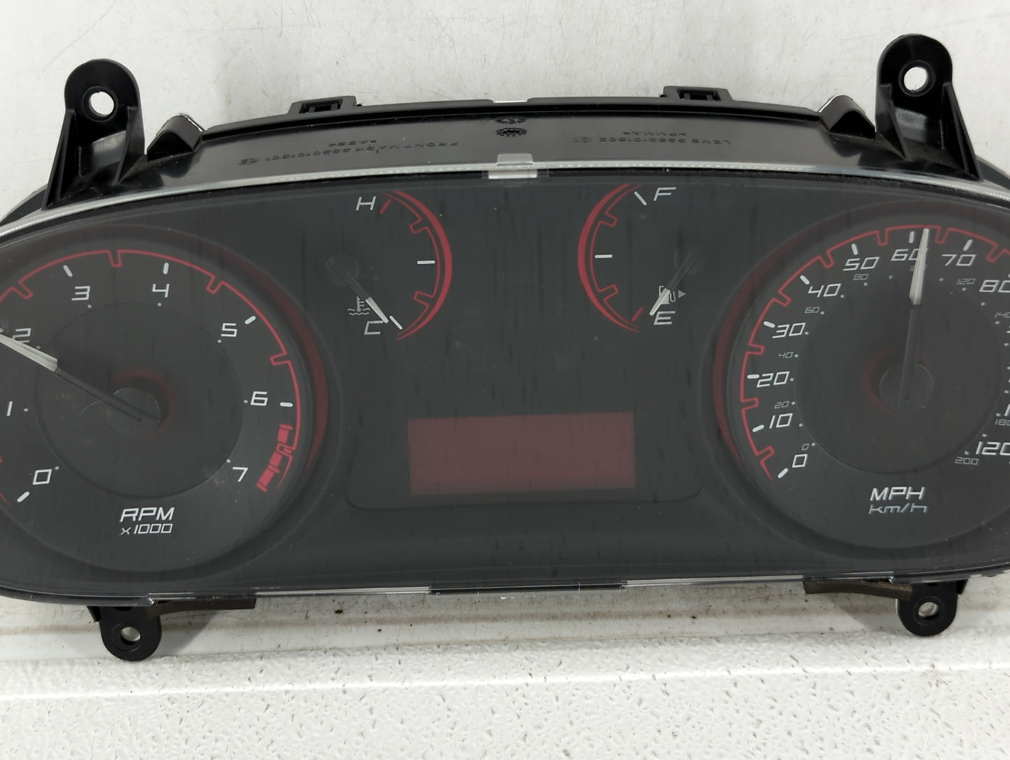 2015 Dodge Dart Instrument Cluster Speedometer Gauges P/N:5550101500 5550101509 Fits OEM Used Auto Parts - Oemusedautoparts1