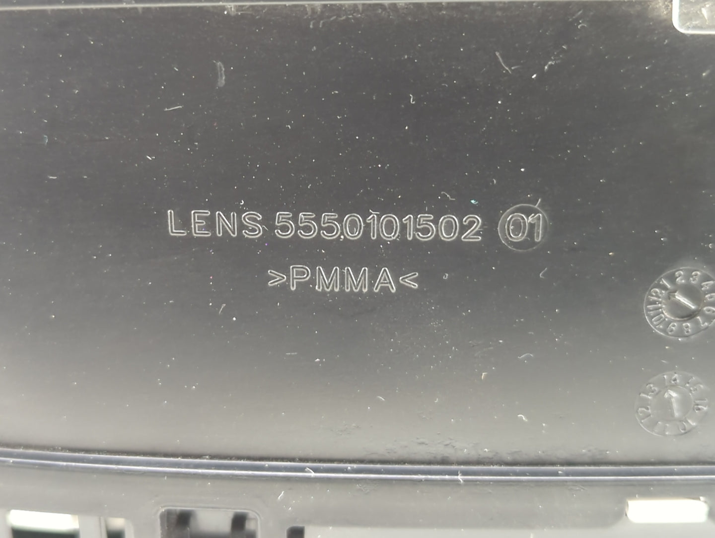 2015 Dodge Dart Instrument Cluster Speedometer Gauges P/N:5550101500 5550101509 Fits OEM Used Auto Parts - Oemusedautoparts1