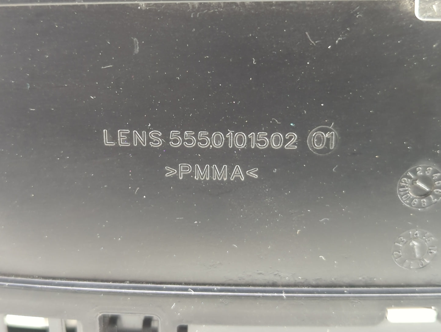 2015 Dodge Dart Instrument Cluster Speedometer Gauges P/N:5550101500 5550101509 Fits OEM Used Auto Parts - Oemusedautoparts1