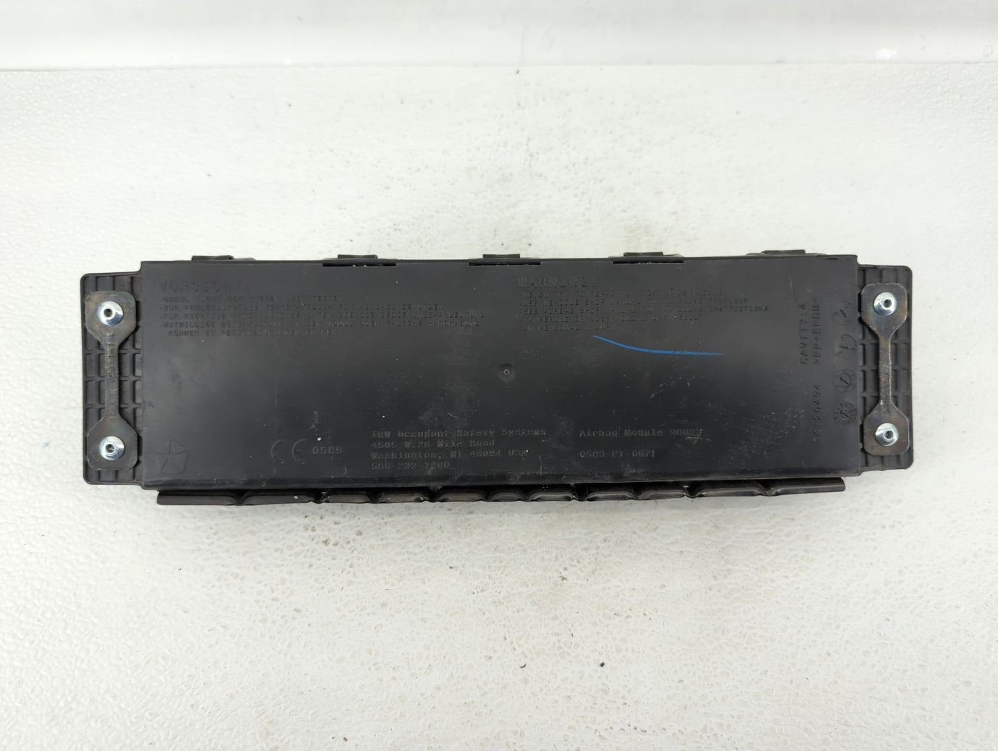 2013-2016 Dodge Dart Air Bag Passenger Right Knee OEM P/N:P68102233AD Fits Fits 2013 2014 2015 2016 OEM Used Auto Parts - Oe