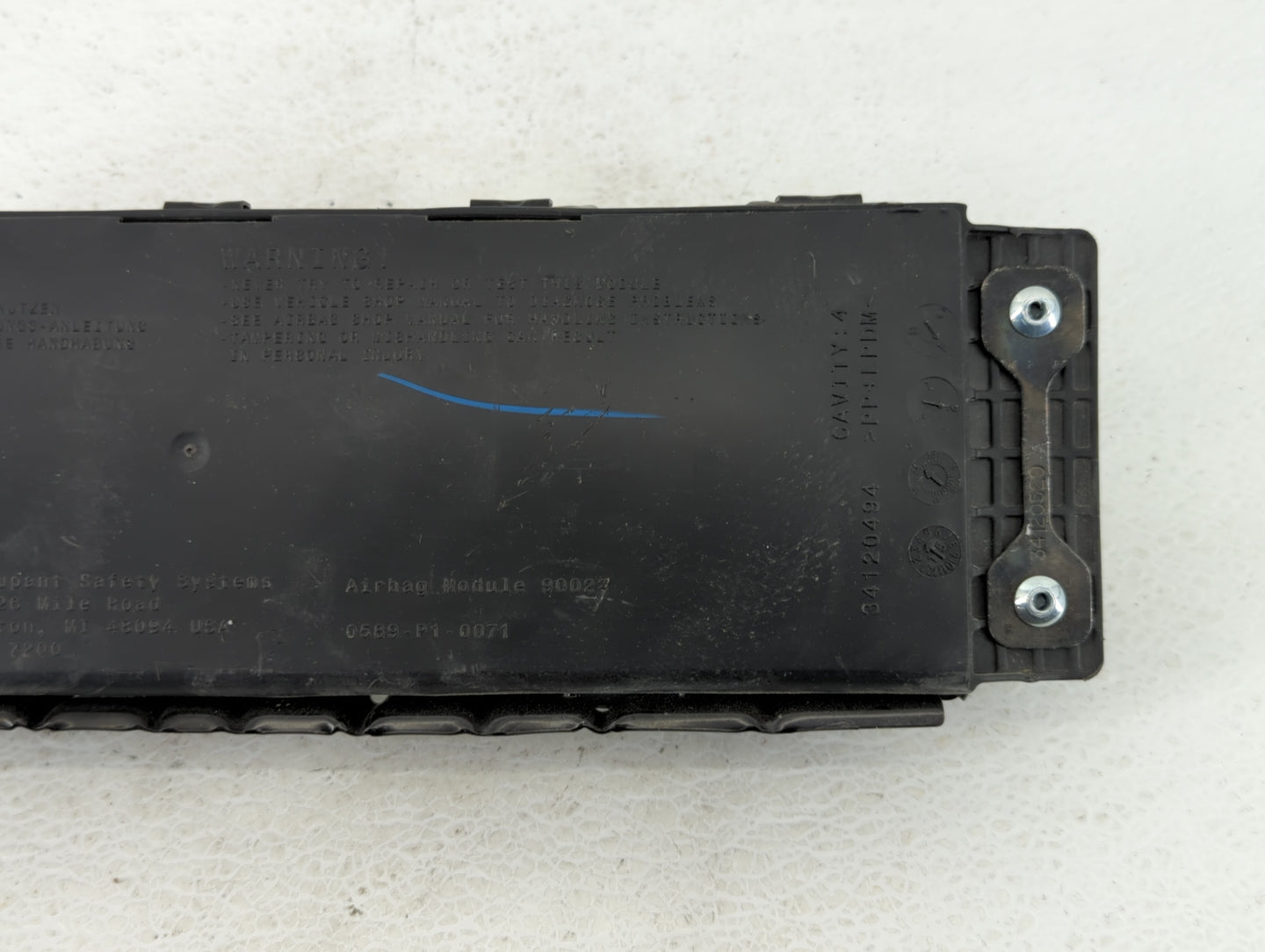2013-2016 Dodge Dart Air Bag Passenger Right Knee OEM P/N:P68102233AD Fits Fits 2013 2014 2015 2016 OEM Used Auto Parts - Oe