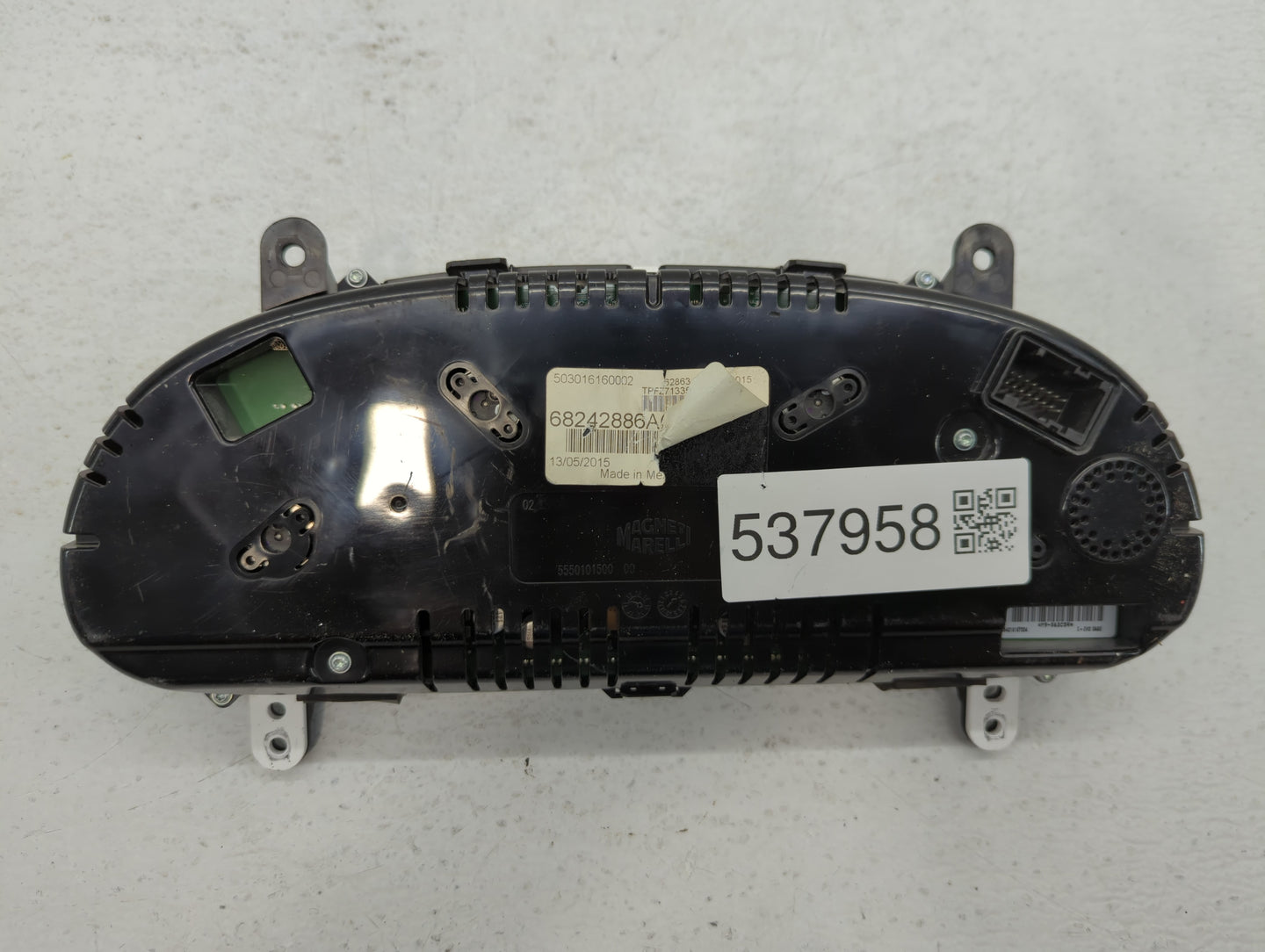 2015 Dodge Dart Instrument Cluster Speedometer Gauges P/N:5550101502 Miles: Fits OEM Used Auto Parts - Oemusedautoparts1.com
