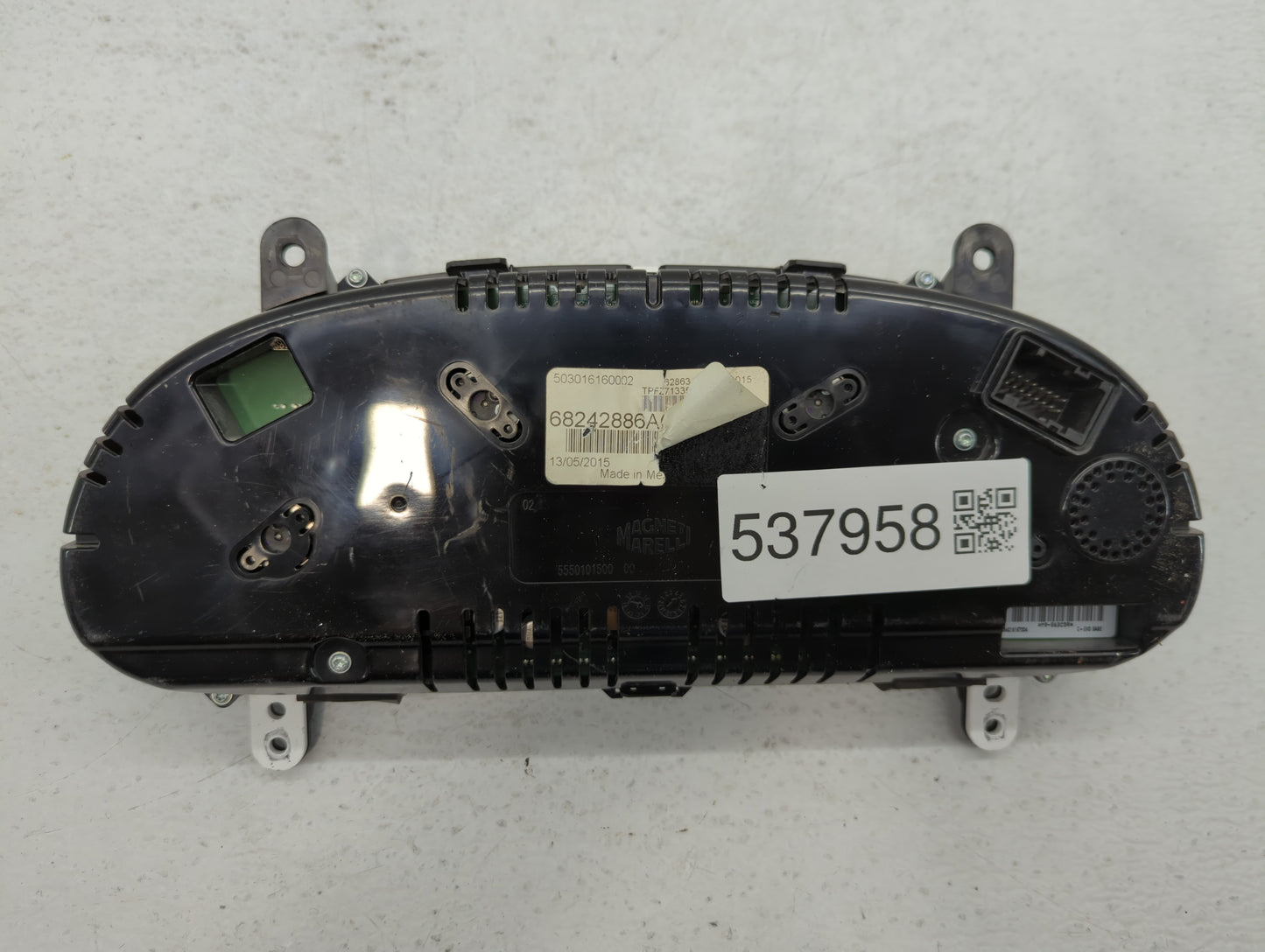 2015 Dodge Dart Instrument Cluster Speedometer Gauges P/N:5550101502 Miles: Fits OEM Used Auto Parts - Oemusedautoparts1.com