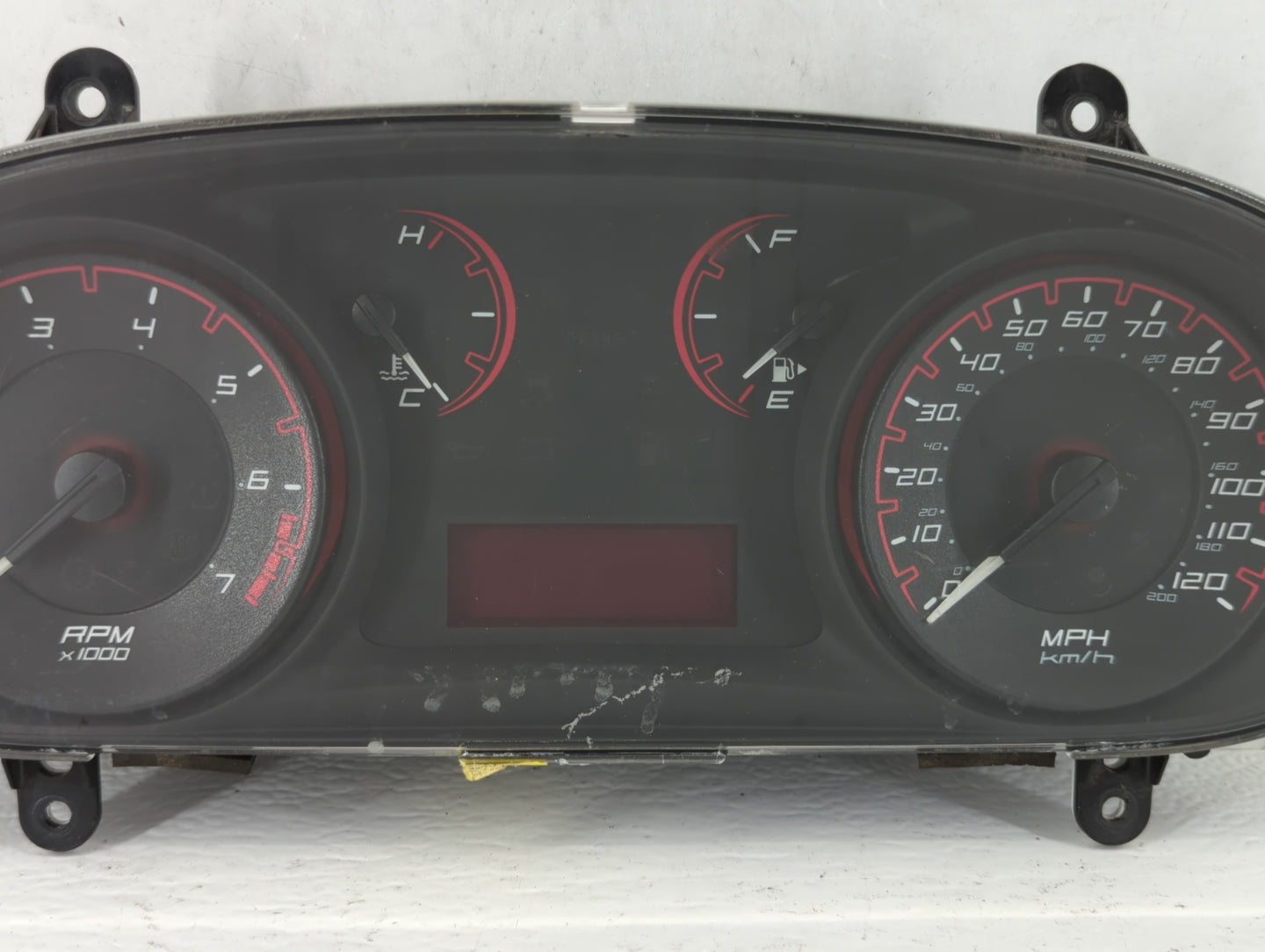 2015 Dodge Dart Instrument Cluster Speedometer Gauges P/N:554016167004 Fits OEM Used Auto Parts - Oemusedautoparts1.com