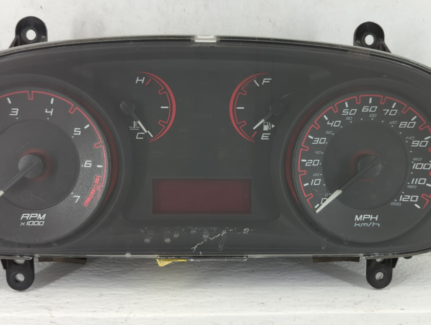 2015 Dodge Dart Instrument Cluster Speedometer Gauges P/N:554016167004 Fits OEM Used Auto Parts - Oemusedautoparts1.com