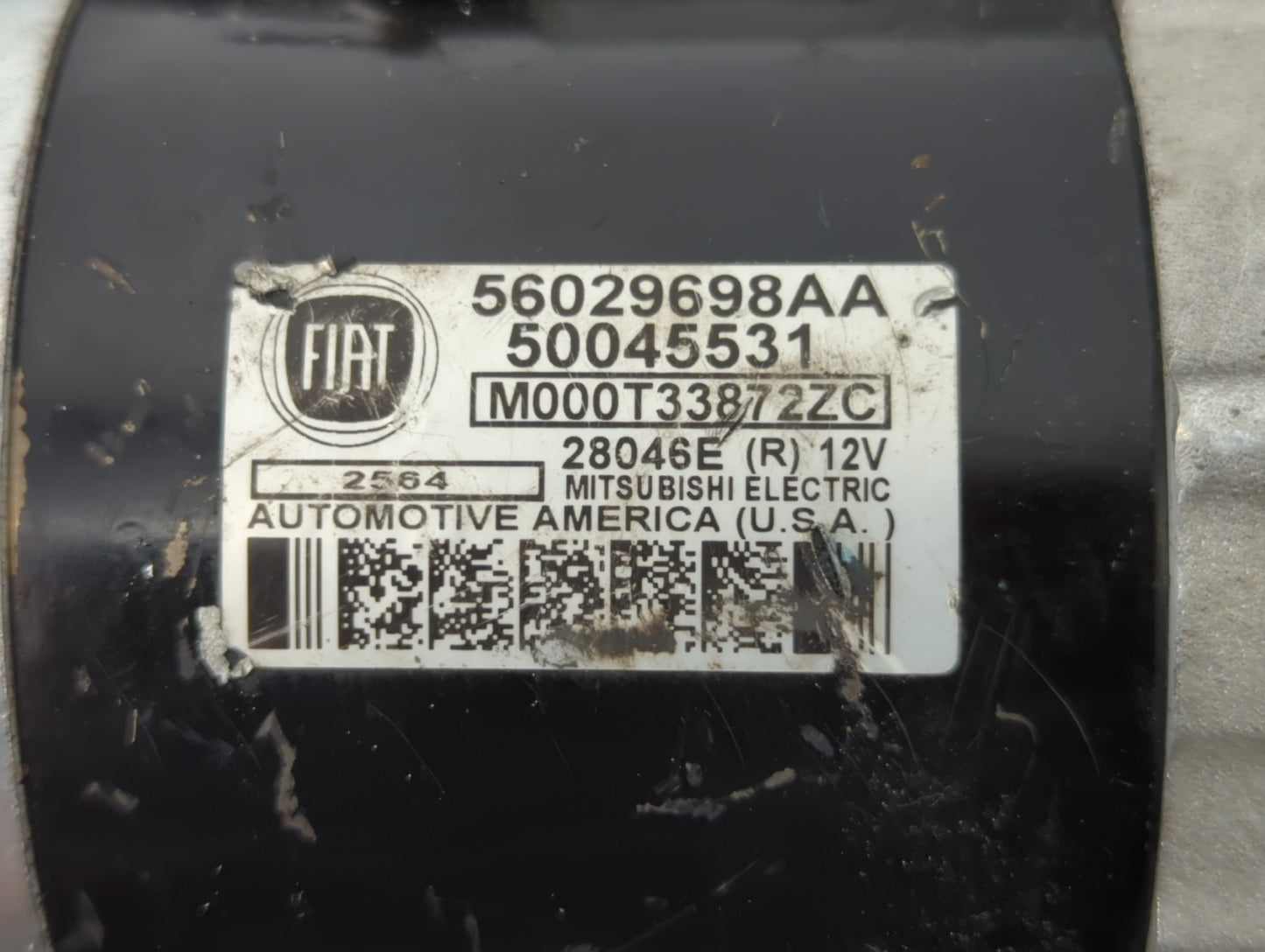 2013-2016 Dodge Dart Car Starter Motor Solenoid OEM P/N:50045531 56029698AA Fits Fits 2013 2014 2015 2016 OEM Used Auto Part