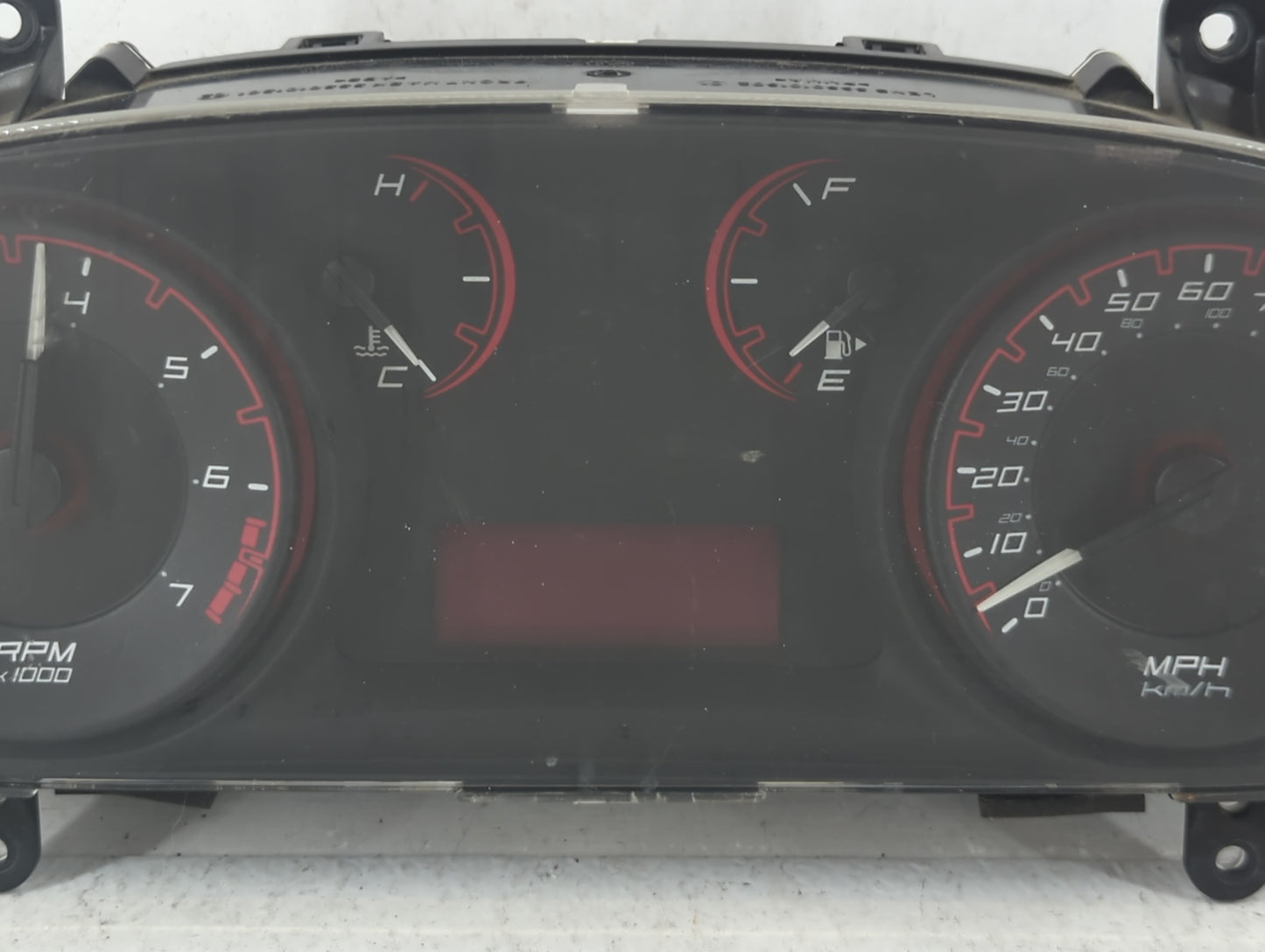 2015 Dodge Dart Instrument Cluster Speedometer Gauges P/N:68242886AC Fits OEM Used Auto Parts - Oemusedautoparts1.com
