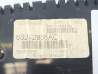 2015 Dodge Dart Instrument Cluster Speedometer Gauges P/N:68242886AC Fits OEM Used Auto Parts - Oemusedautoparts1.com