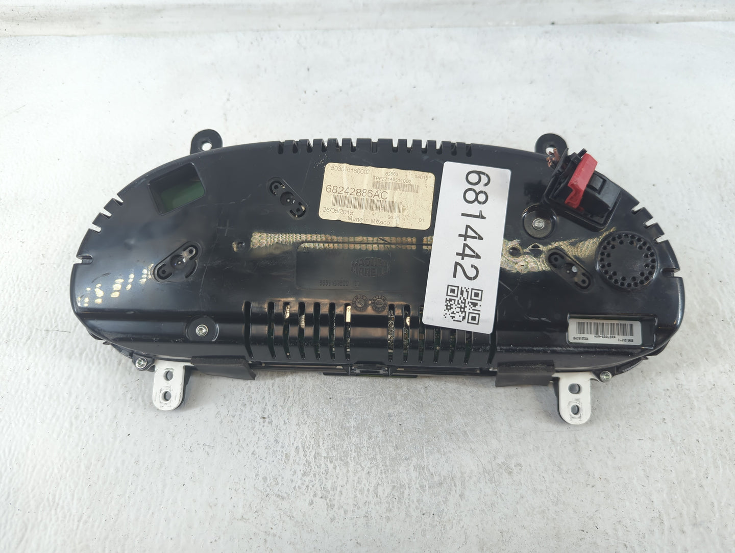 2015 Dodge Dart Instrument Cluster Speedometer Gauges P/N:68242886AC Fits OEM Used Auto Parts - Oemusedautoparts1.com
