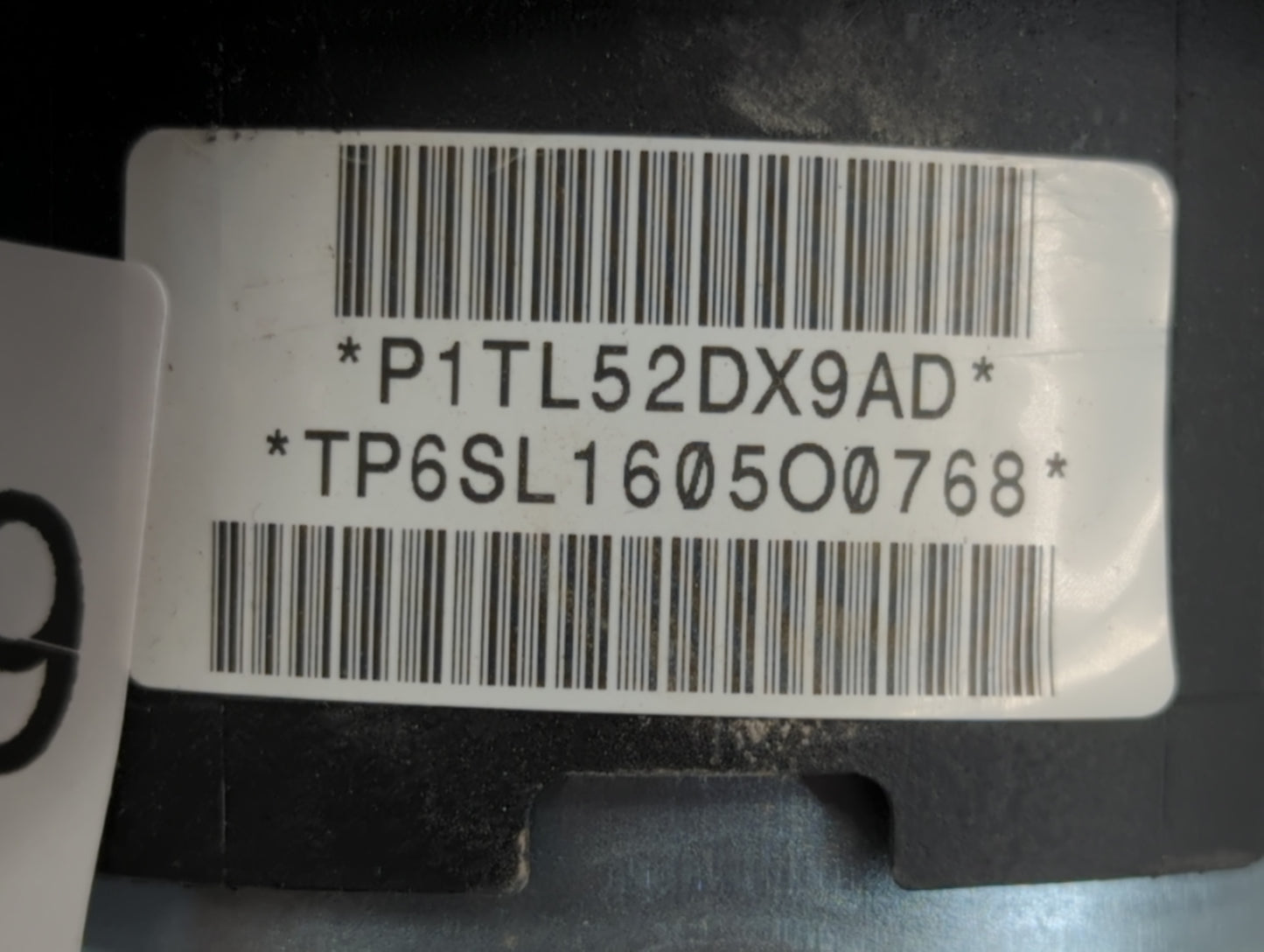 2013-2016 Dodge Dart Air Bag Driver Left Steering Wheel Mounted P/N:P1TL52DX9AD Fits Fits 2013 2014 2015 2016 OEM Used Auto 