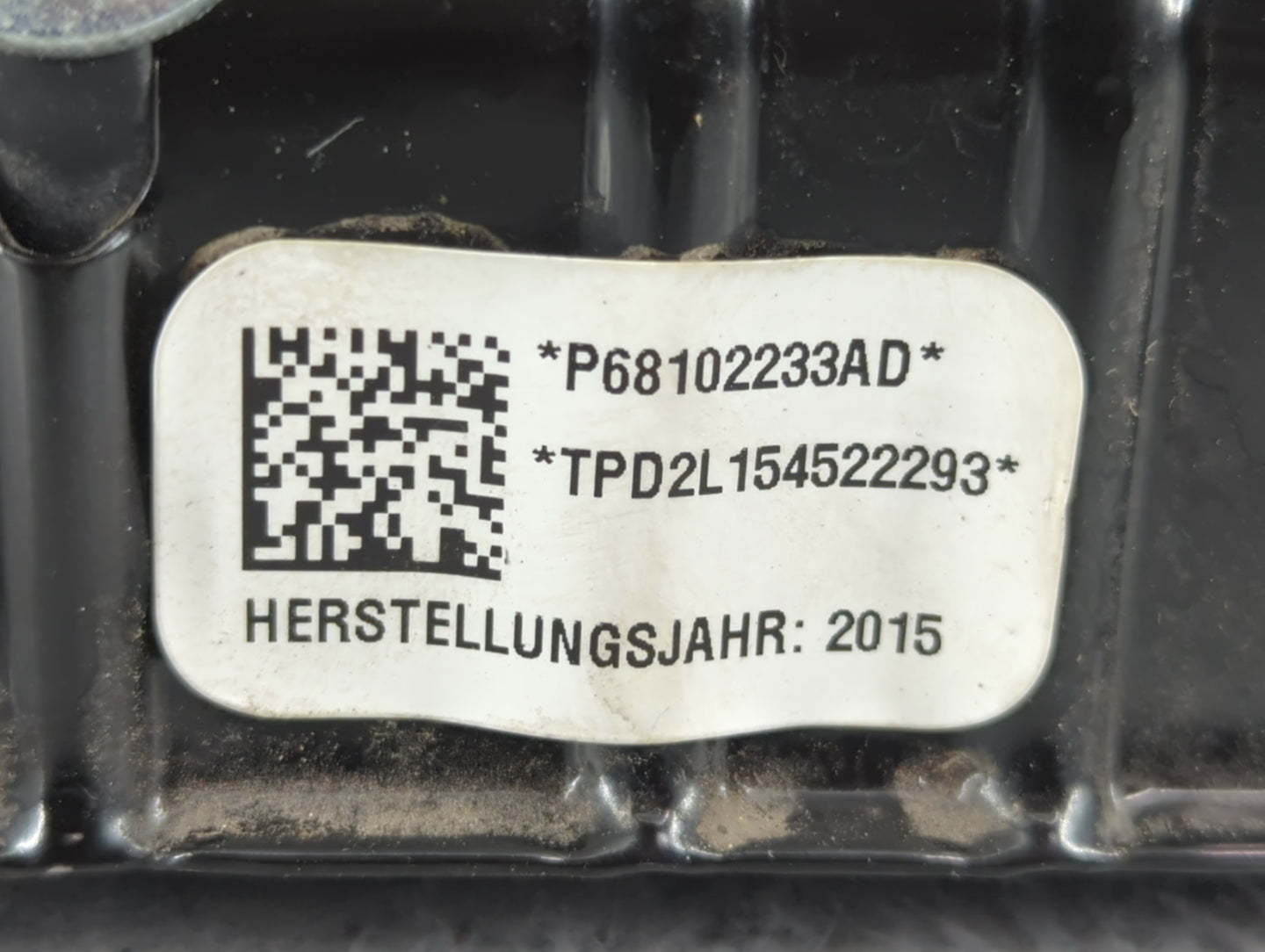 2013-2016 Dodge Dart Air Bag Driver Left Steering Wheel Mounted P/N:P68102233AD Fits Fits 2013 2014 2015 2016 OEM Used Auto 