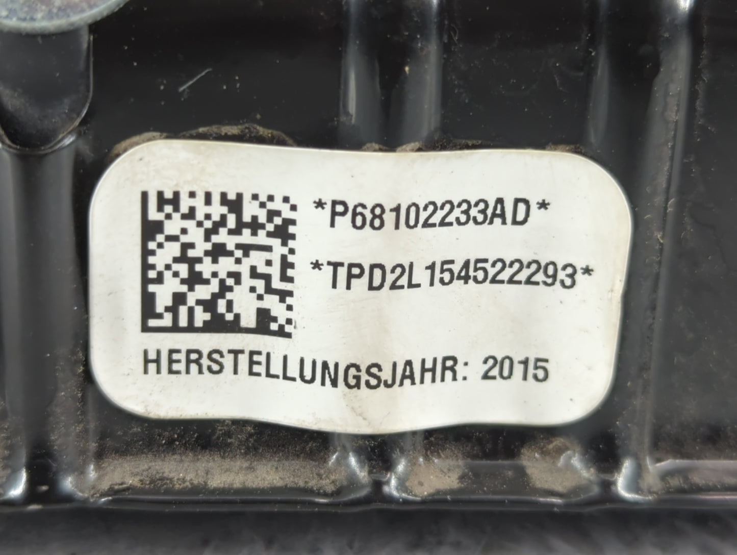 2013-2016 Dodge Dart Air Bag Driver Left Steering Wheel Mounted P/N:P68102233AD Fits Fits 2013 2014 2015 2016 OEM Used Auto 