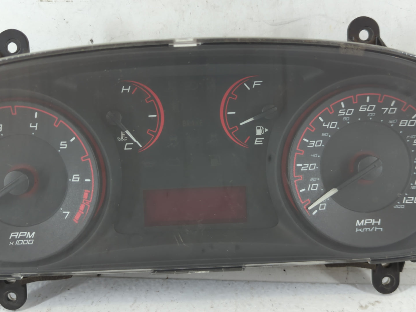 2015 Dodge Dart Instrument Cluster Speedometer Gauges P/N:5550101500 Fits OEM Used Auto Parts - Oemusedautoparts1.com