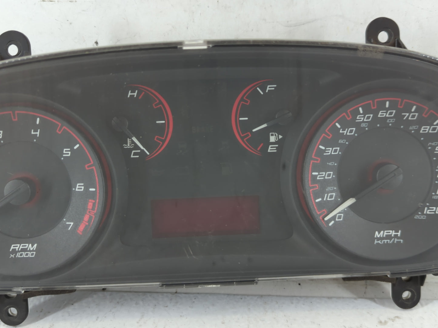 2015 Dodge Dart Instrument Cluster Speedometer Gauges P/N:5550101500 Fits OEM Used Auto Parts - Oemusedautoparts1.com