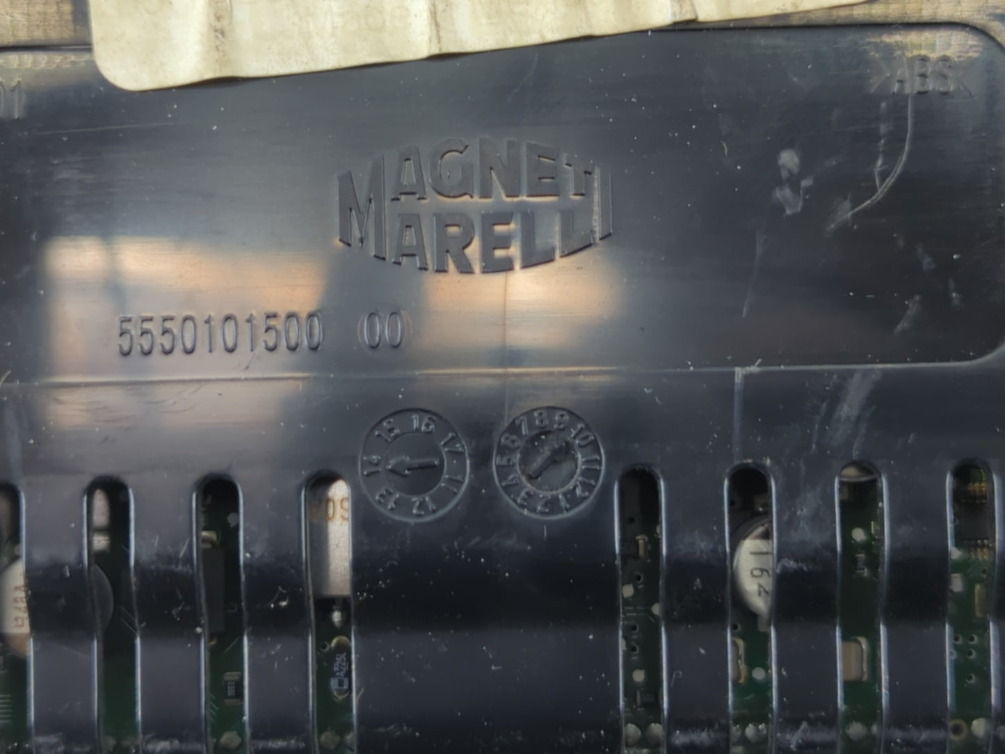 2015 Dodge Dart Instrument Cluster Speedometer Gauges P/N:5550101500 Fits OEM Used Auto Parts - Oemusedautoparts1.com