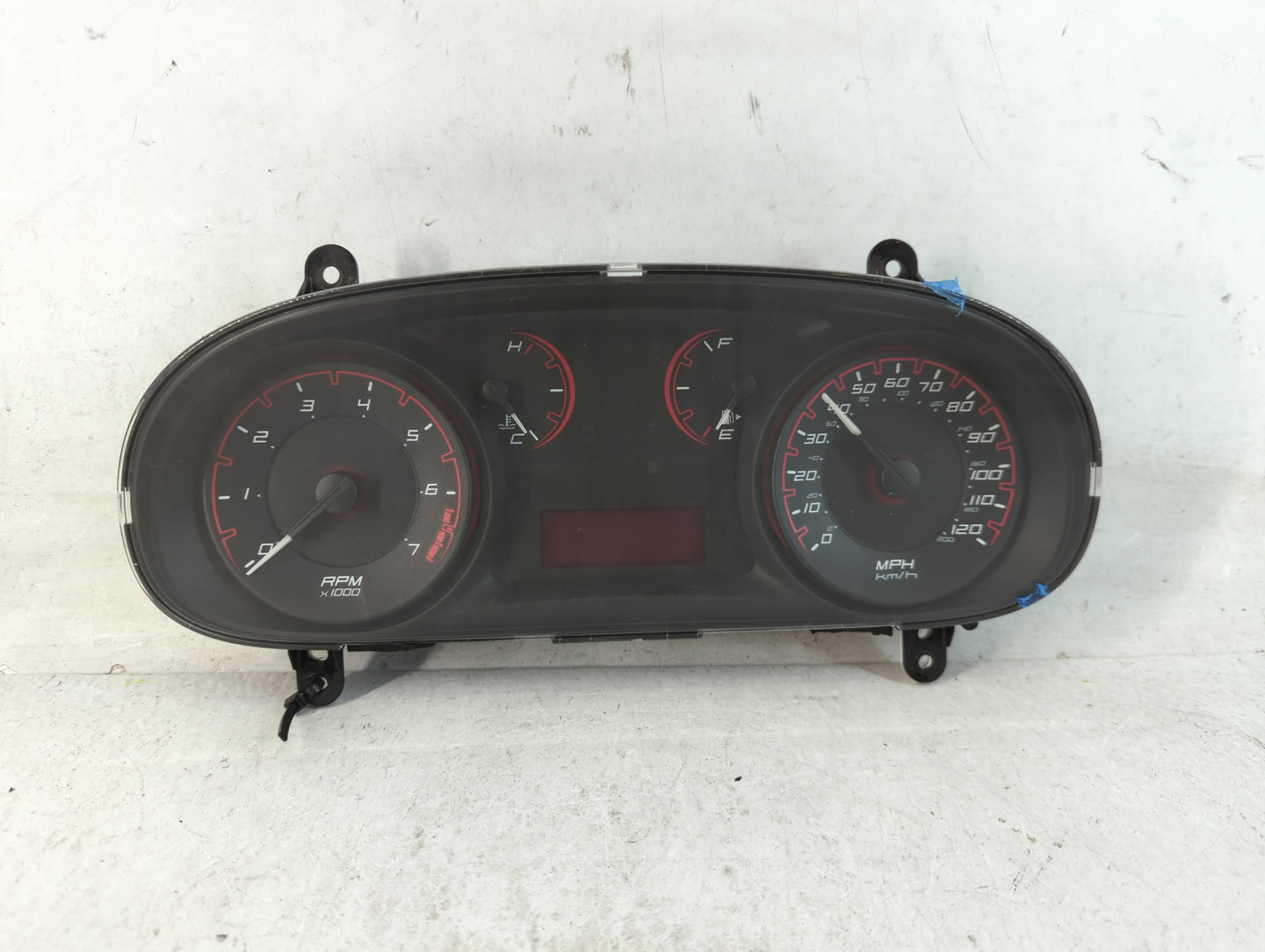 2015 Dodge Dart Instrument Cluster Speedometer Gauges P/N:68242886AC Fits OEM Used Auto Parts - Oemusedautoparts1.com