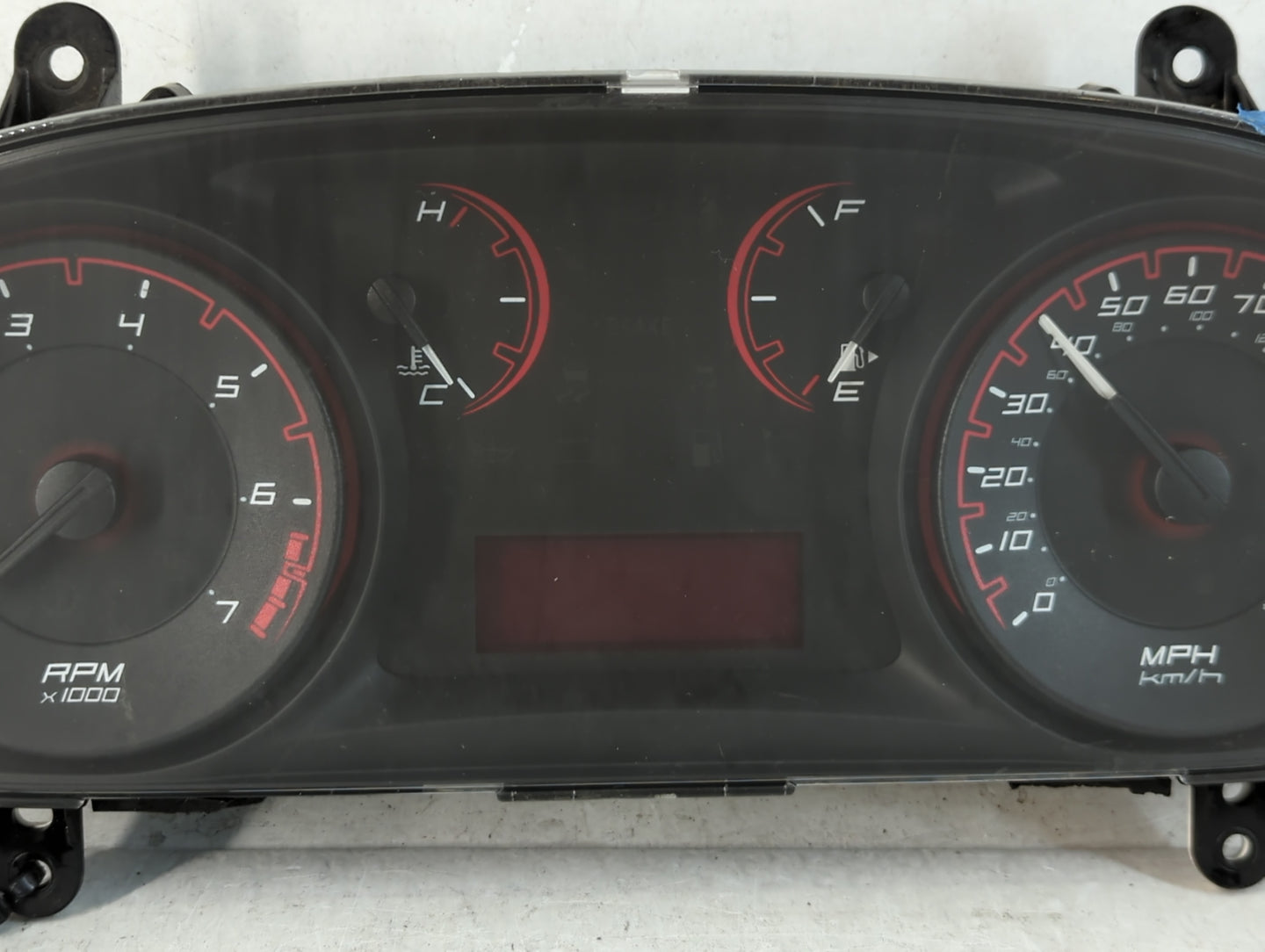 2015 Dodge Dart Instrument Cluster Speedometer Gauges P/N:68242886AC Fits OEM Used Auto Parts - Oemusedautoparts1.com