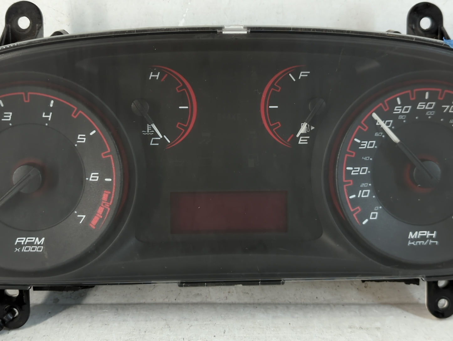 2015 Dodge Dart Instrument Cluster Speedometer Gauges P/N:68242886AC Fits OEM Used Auto Parts - Oemusedautoparts1.com