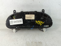 2015 Dodge Dart Instrument Cluster Speedometer Gauges P/N:68242886AC Fits OEM Used Auto Parts - Oemusedautoparts1.com