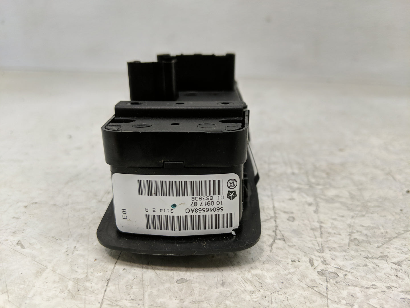 2013-2016 Dodge Dart Master Power Window Switch Replacement Driver Side Left Fits Fits 2013 2014 2015 2016 2017 OEM Used Aut