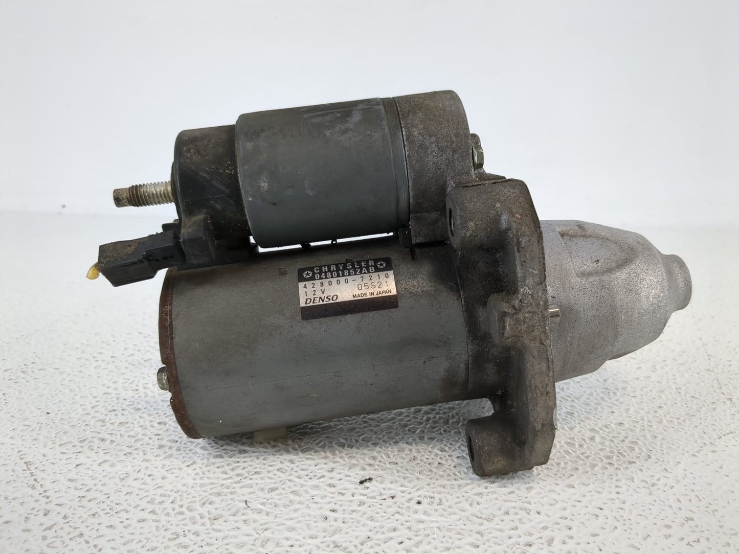 2011-2015 Dodge Durango Car Starter Motor Solenoid OEM P/N:428000-7210 04801852AB Fits Fits 2011 2012 2013 2014 2015 2016 OE