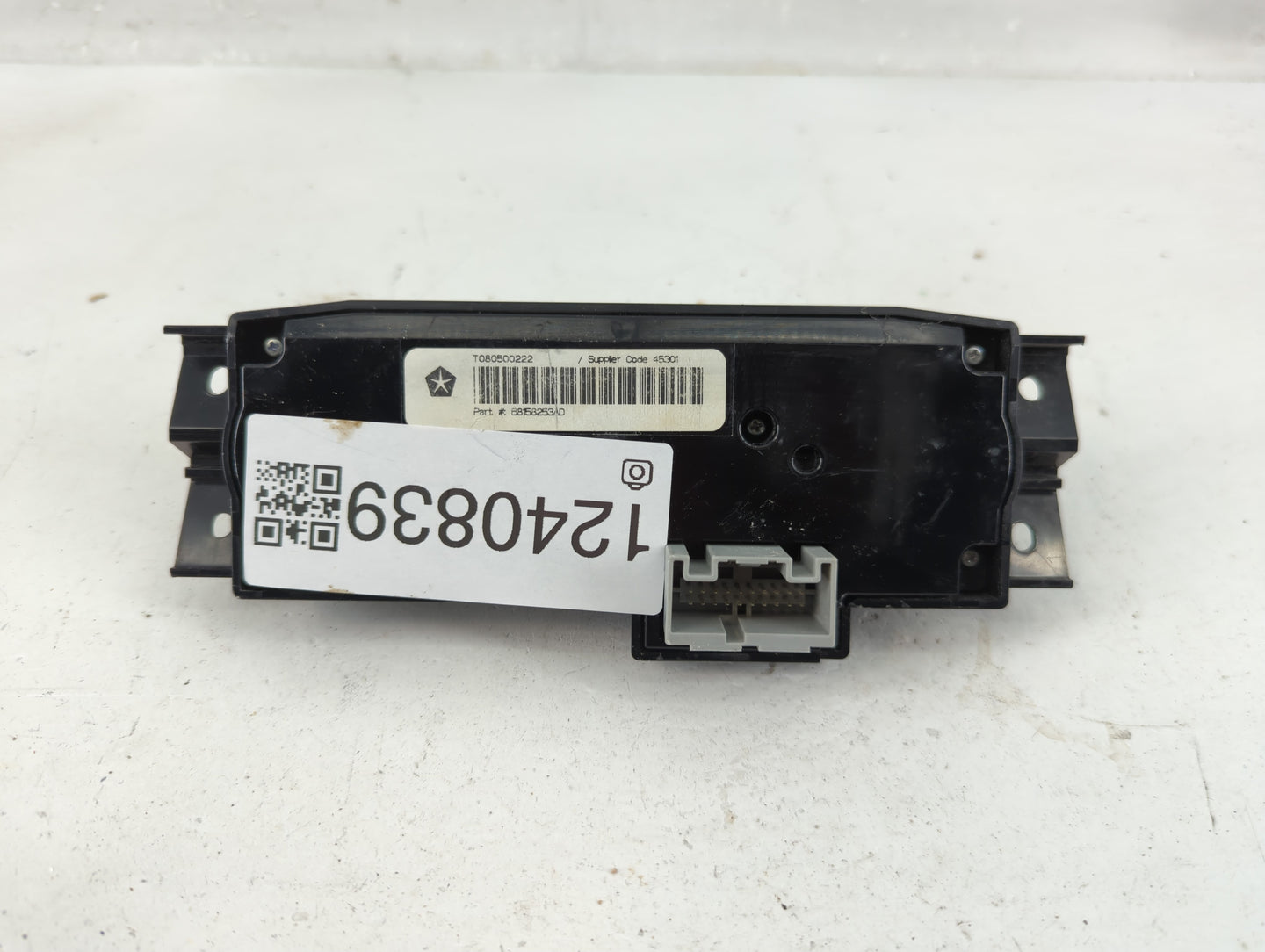 2014-2015 Dodge Durango Climate Control Module Temperature AC/Heater Replacement P/N:68158253AD Fits Fits 2014 2015 OEM Used