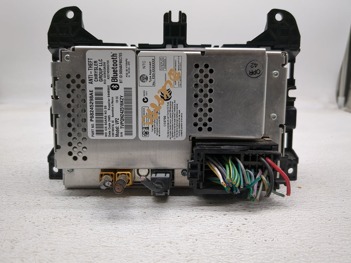 2015 Dodge Durango Information Radio Display Screen - Oemusedautoparts1.com