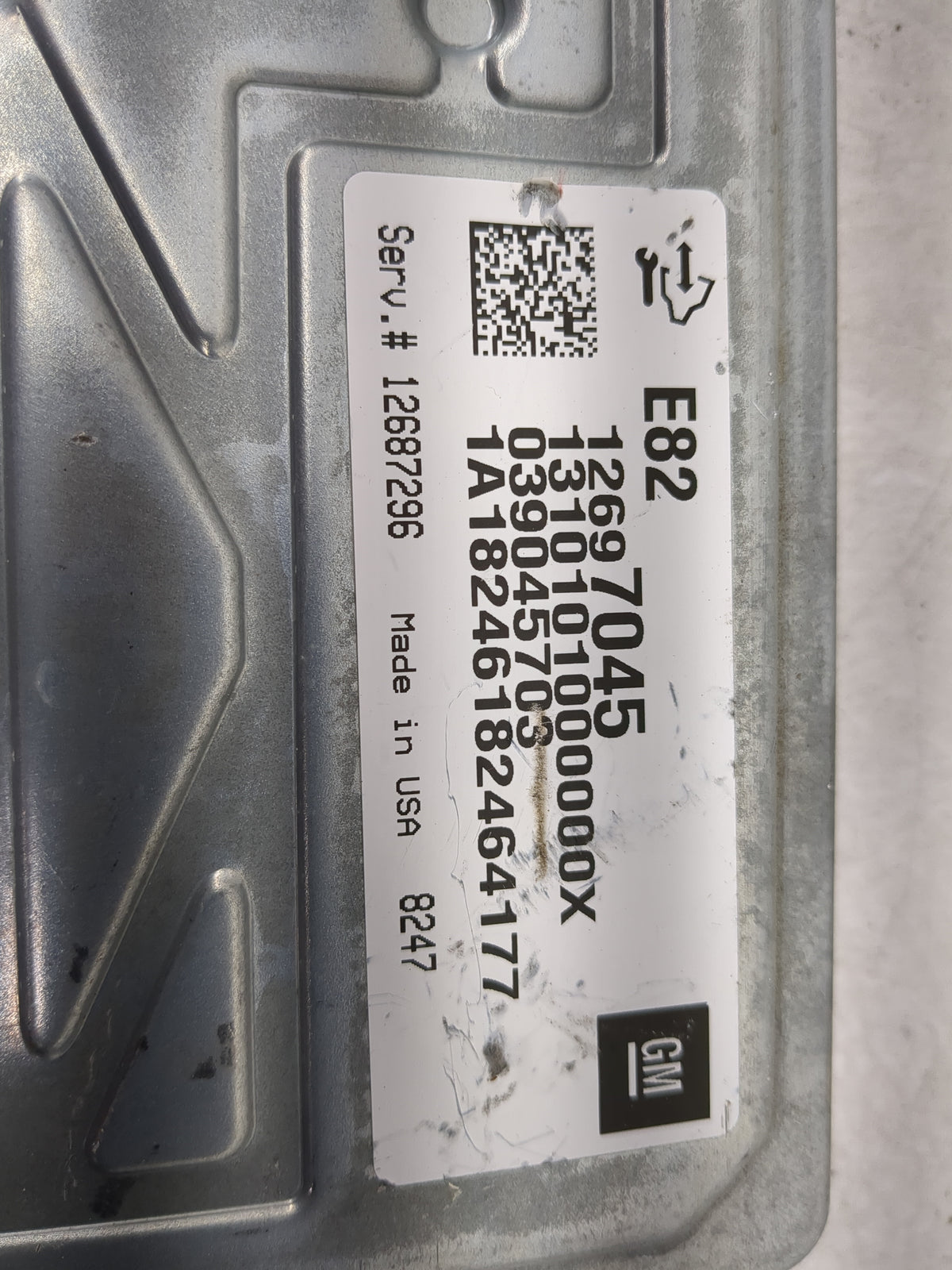 2015 Dodge Durango PCM Engine Control Computer ECU ECM PCU OEM P/N:12697045 OEM Used Auto Parts - Oemusedautoparts1.com