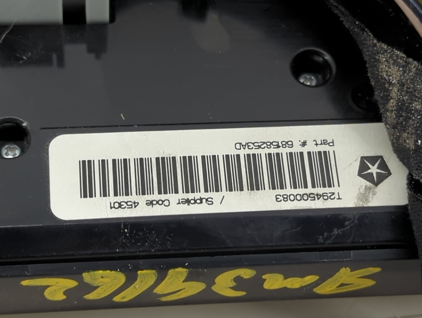 2014-2015 Dodge Durango Climate Control Module Temperature AC/Heater Replacement P/N:68158253AD T29450083 Fits Fits 2014 201