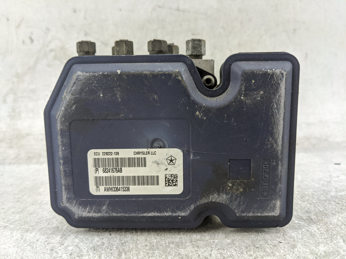 2014-2015 Dodge Durango Anti-Lock Brake ABS Pump Module Actuator OEM P/N:68241676AB 229222-139, AWHI336415336 Fits Fits 2014