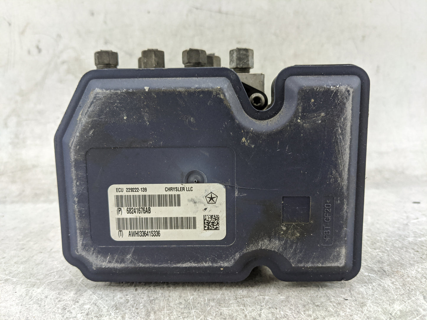 2014-2015 Dodge Durango ABS Pump Control Module Replacement P/N:68241676AB 229222-139, AWHI336415336 Fits Fits 2014 2015 OEM