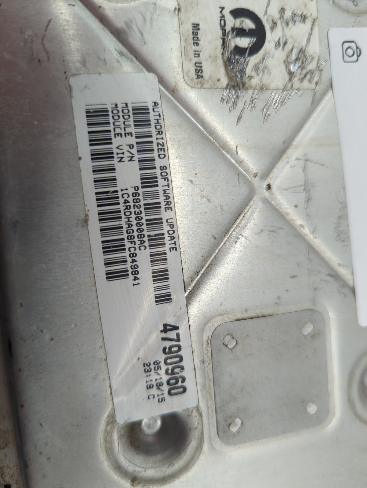 2015 Dodge Durango PCM Engine Control Computer ECU ECM PCU OEM P/N:P05150Q87AB T00EM1245AYZLM, P68230008AC OEM Used Auto Par